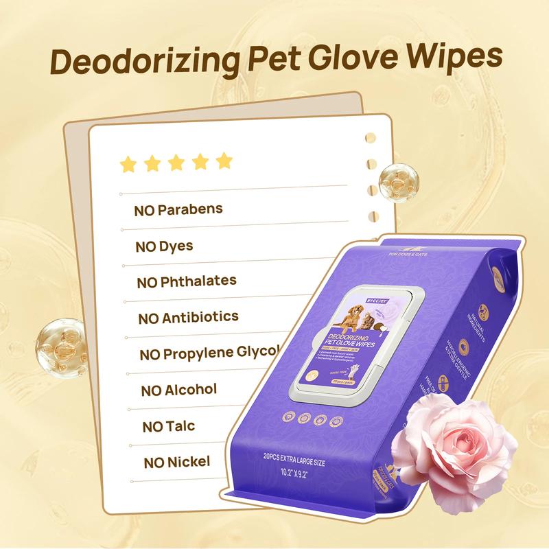 Grooming Glove 20 Pcs